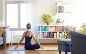 Set Up a Home Workout or Yoga Space