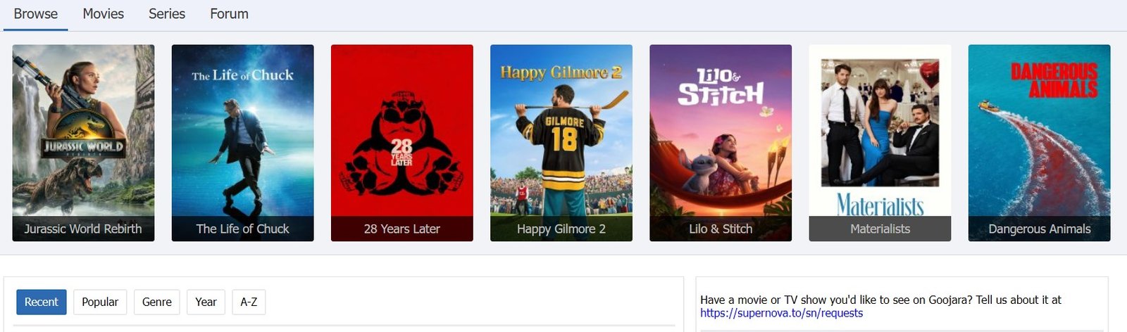 Goojara movies new