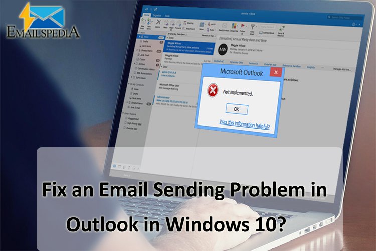 How To Fix An Email Sending Problem In Outlook In Windows 10 Shifted 