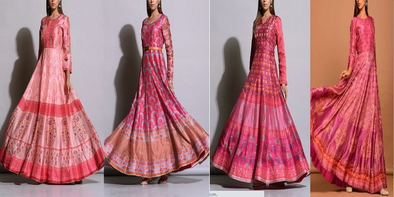 #Pinkdorable: A New Trend by Vasansi Anarkali Suits Online
