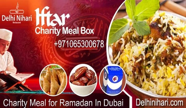 Charity meal for ramadan in dubai