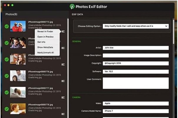 best exif editor for mac