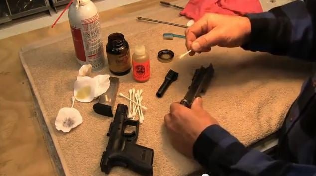 Cleaning Your Firearm