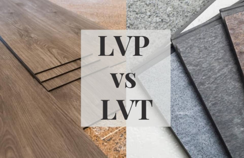 LVP and LVT flooring